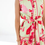 The Alara Sleeveless Tie Dress