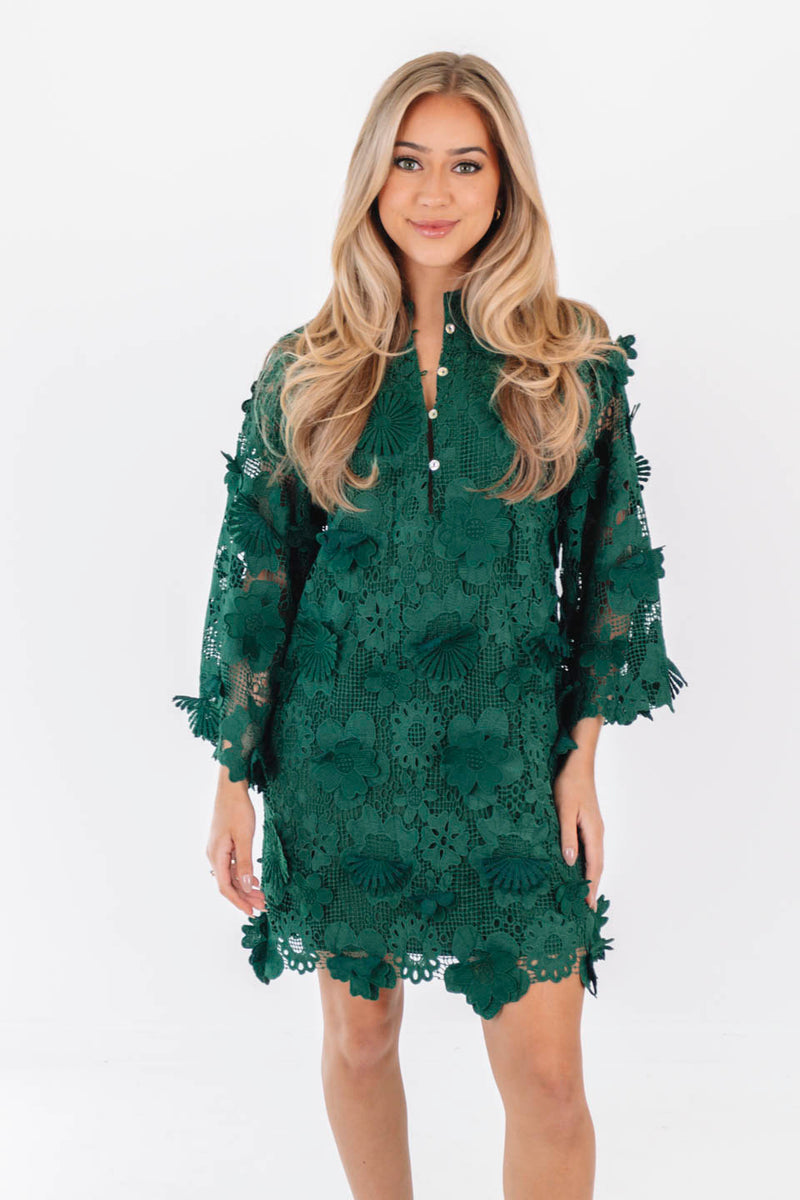 The Seraphina Dress - Green