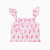 The Hallie Ruched Tween Top