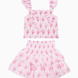 The Hallie Ruched Tween Top