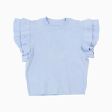 The Annie Tween Sweater - Light Blue