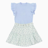 The Eleanor Belted Tween Skort