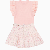 The Annie Tween Sweater - Baby Pink