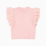 The Annie Tween Sweater - Baby Pink
