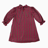 The Raya Long Sleeve Bow Tween Dress