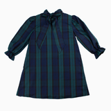The Harlan Long Sleeve Bow Tween Dress