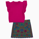 The Annie Tween Sweater - Pink