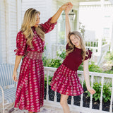 The Annie Tween Sweater - Wine