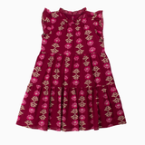 The Athena Flutter Sleeve Tween Dress