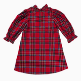 The Hollin Long Sleeve Bow Tween Dress