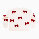 The Jenna Tween Sweater - Red