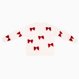 The Jenna Tween Sweater - Red