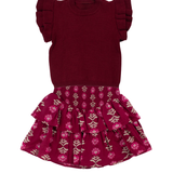 The Athena Ruched Tween Skirt