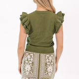 The Annie Sweater - Olive