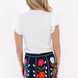 The Annie Sweater - White