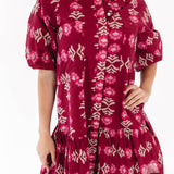 The Athena Puff Sleeve Dress