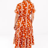 The Aubrey Button Up Midi Dress