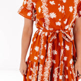 The Aubrey Button Up Midi Dress