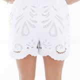 The Avery Shorts - White