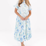 The Blakely Button Up Midi Dress