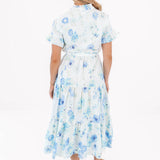 The Blakely Button Up Midi Dress