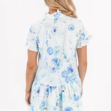 The Blakely Ruffle Button Up Dress