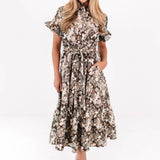 The Bridget Button Up Midi Dress