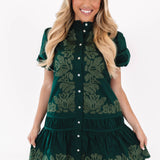 The Camille Dress - Green