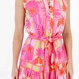 The Cara Sleeveless Tie Dress