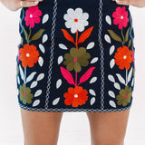 The Cody Skirt - Navy