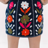 The Cody Skirt - Navy