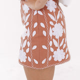 The Cody Skirt - Burnt Orange