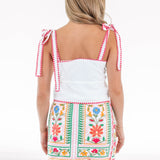 The Elaine Tie Strap Top