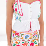 The Elaine Tie Strap Top