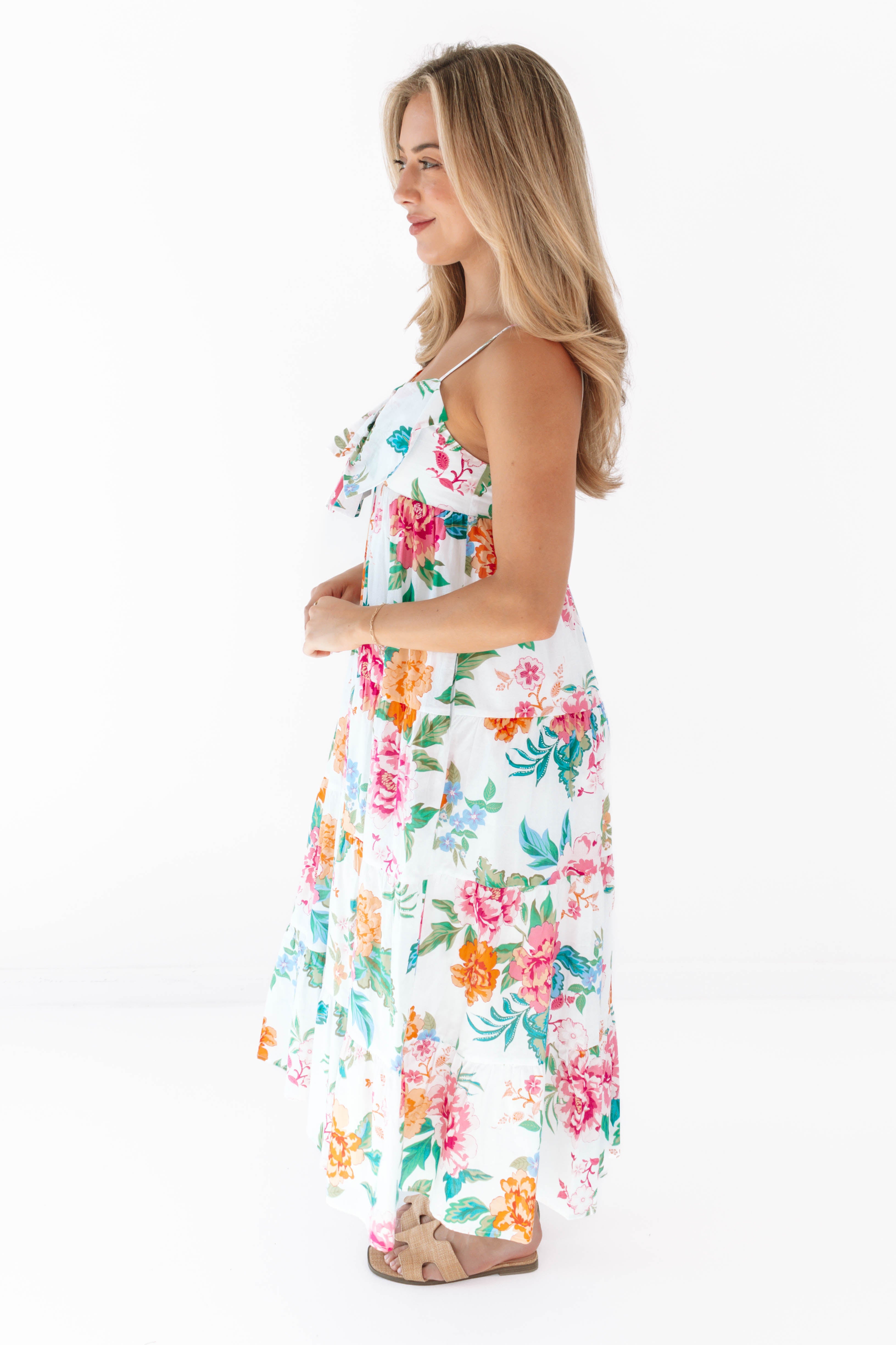 The Elaine Bow Midi Dress S The Elaine Bow Midi Dress S
