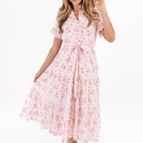 The Ellie Button Up Midi Dress