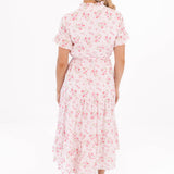 The Ellie Button Up Midi Dress