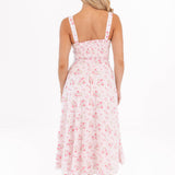 The Ellie Sweetheart Midi Dress