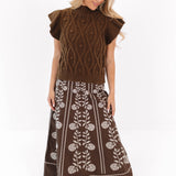 The Elliot Sweater - Brown