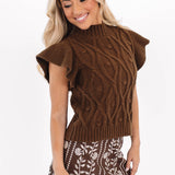 The Elliot Sweater - Brown