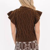 The Elliot Sweater - Brown