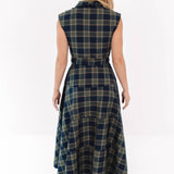 The Etta Midi Dress - Navy