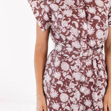 The Faye Belted Button Up Midi Dress