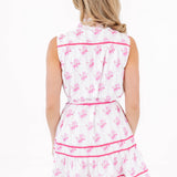 The Hallie Sleeveless Tie Dress