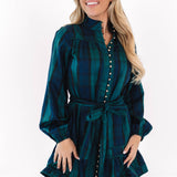 The Harlan Long Sleeve Tie Dress