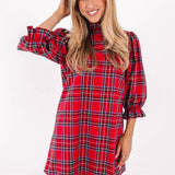 The Hollin Long Sleeve Bow Dress