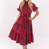 The Hollin Button Up Midi Dress