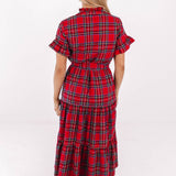 The Hollin Button Up Midi Dress