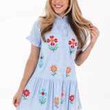 The Hunter Ruffle Button Up Dress