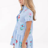 The Hunter Ruffle Button Up Dress